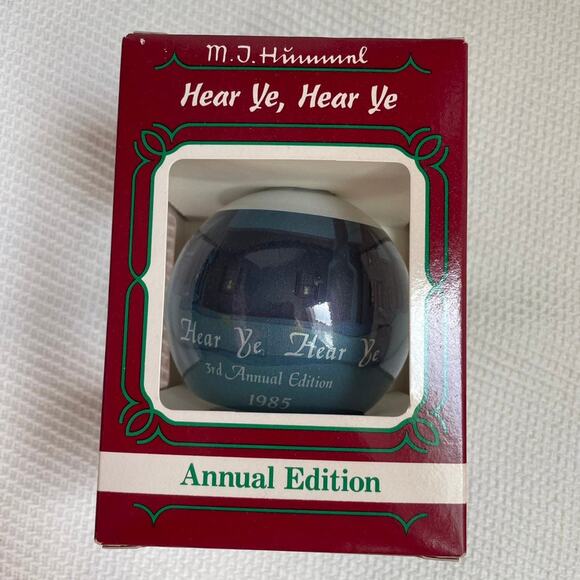 Vintage M.J. Hummel Christmas Ornament - Picture 3 of 6